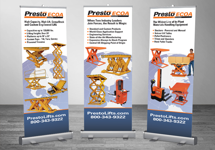 Presto Trade Show Graphics
