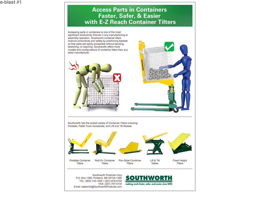 Southworth Products e-blast