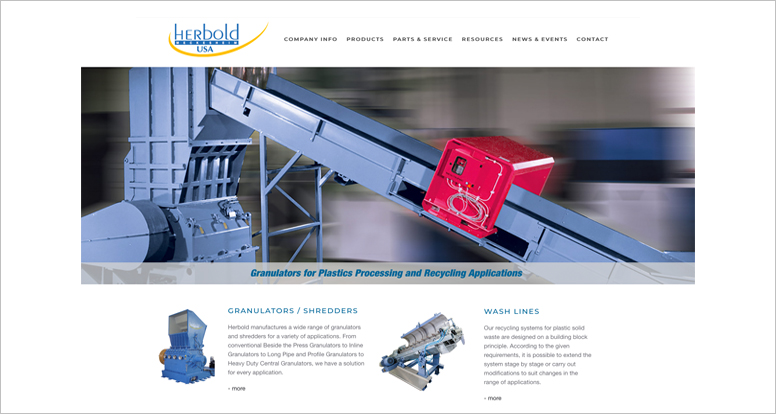Herbold Website Redesign