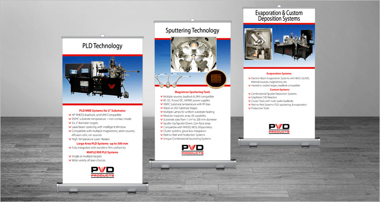 PVD Products Booth Graphics