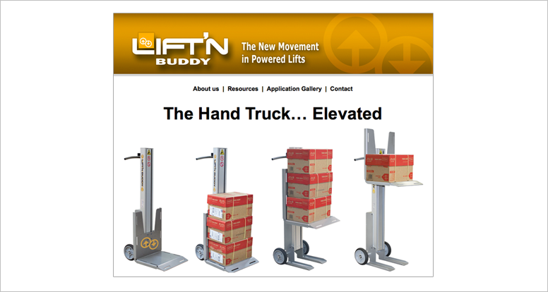 Liftn Buddy e-blasts